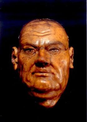 Reconstrucción del rostro de Martín Lutero en base a su máscara mortuoria.